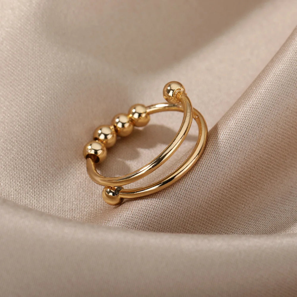 Aesthetic Vintage Beads Ring-Rees Jewels-ReesJewels