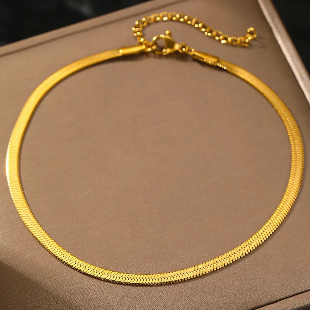 Elegant Layered Chain Delicate Anklet-ReesJewels-ReesJewels
