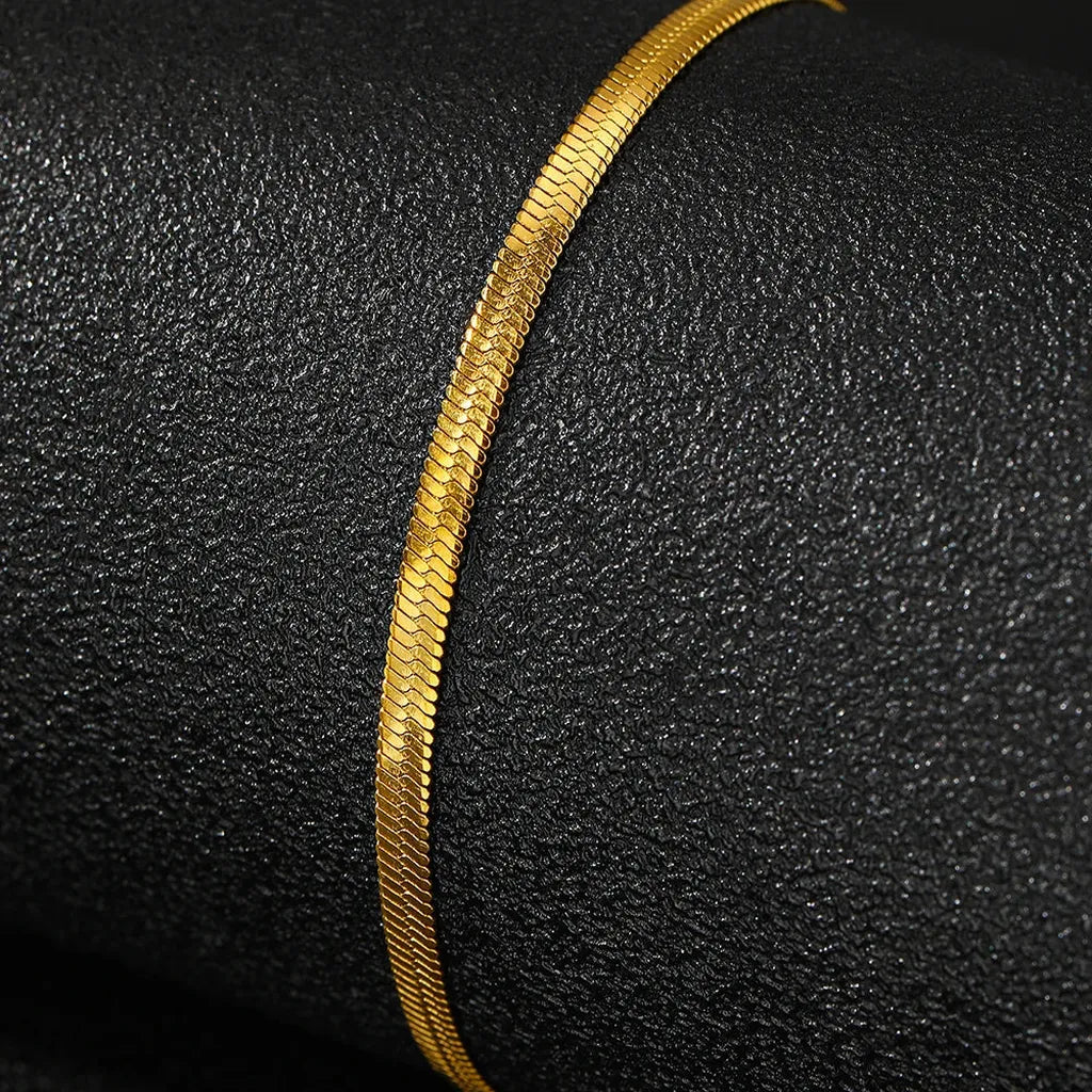 Elegant Layered Chain Delicate Anklet-ReesJewels-ReesJewels