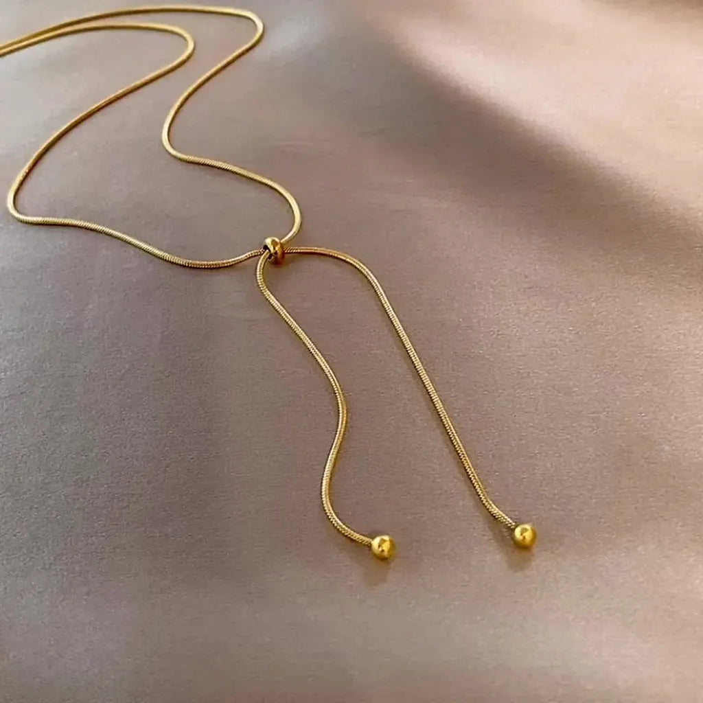 Retro Unique Design Adjustable Necklace-ReesJewels-Gold-45cm-ReesJewels