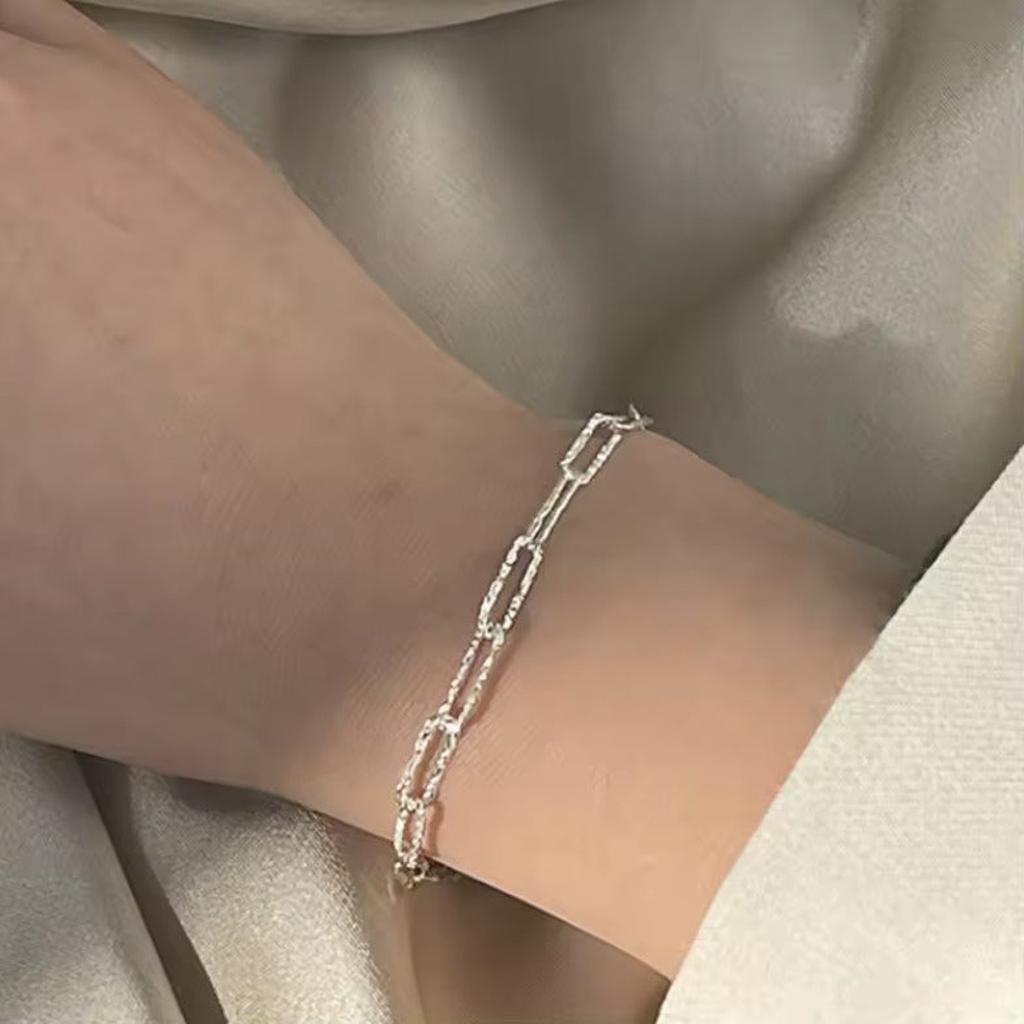 Sparkling Geometric Interlinking Bracelet-ReesJewels-ReesJewels