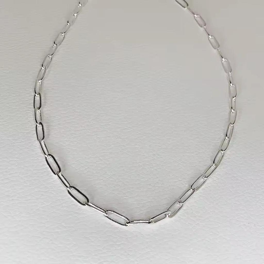 Sparkling Geometric Interlinking Choker Necklace-ReesJewels-ReesJewels
