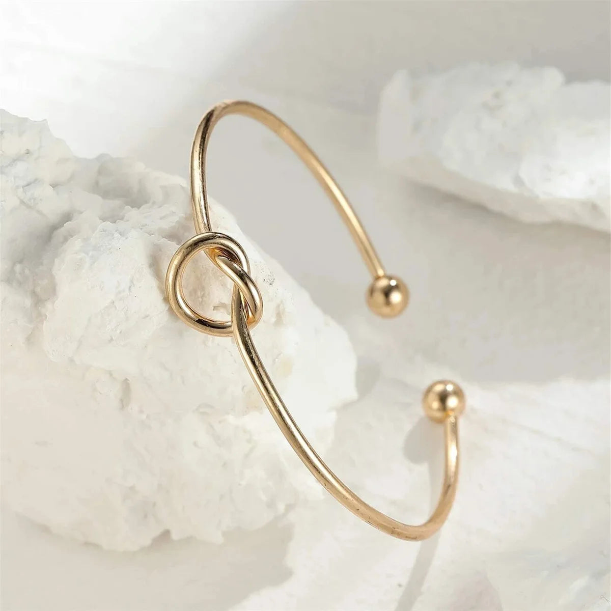 Vintage Elegant Woven Twist Bangle-ReesJewels-ReesJewels