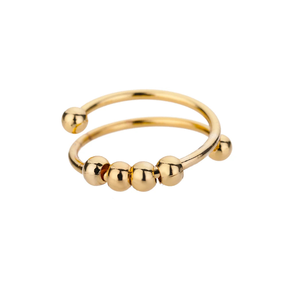 Aesthetic Vintage Beads Ring