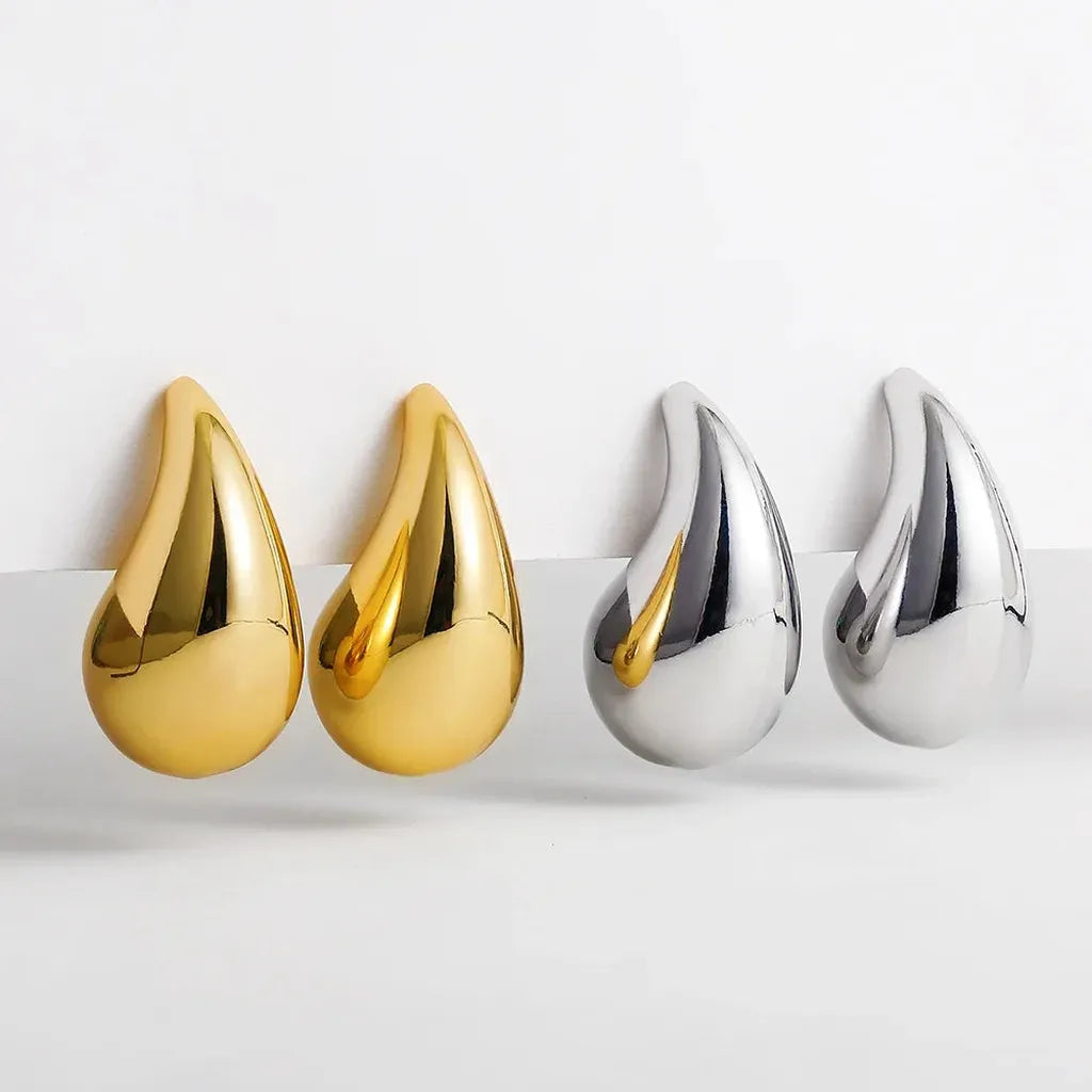 Bold Waterdrop Statement Earrings-ReesJewels-ReesJewels