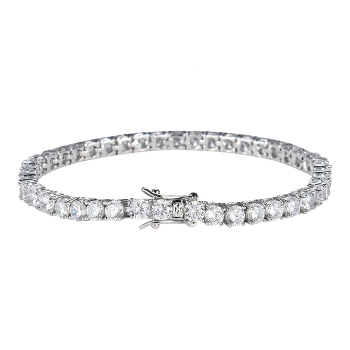 Chic Moissanite Diamond Tennis Bracelet