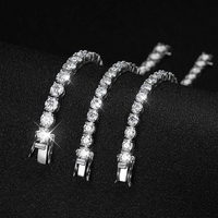 Chic Moissanite Diamond Tennis Bracelet-Rees Jewels-ReesJewels