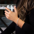 Chic Moissanite Diamond Tennis Bracelet-Rees Jewels-ReesJewels