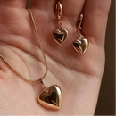 Classic Dainty Heart Pendant Jewelry Set-Rees Jewels-ReesJewels
