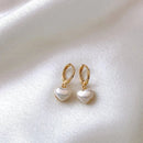 Classic Imitation Pearl Heart Earring-My Store-ReesJewels