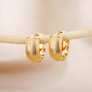 Classic Versatile Small Hoop Earrings-Rees Jewels-Gold 1-ReesJewels
