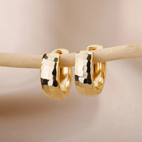 Classic Versatile Small Hoop Earrings-Rees Jewels-Gold 2-ReesJewels