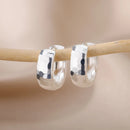 Classic Versatile Small Hoop Earrings-Rees Jewels-Silver 2-ReesJewels