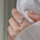 Dainty Sparkling Butterfly Zirconia Ring-ReesJewels-ReesJewels