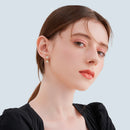 Dazzling Moissanite Diamond Stud Earrings-Rees Jewels-ReesJewels