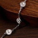 Delicate Moissanite Diamond Bracelet-Rees Jewels-ReesJewels