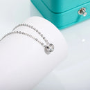 Delicate Moissanite Diamond Pendant Necklace-Rees Jewels-ReesJewels