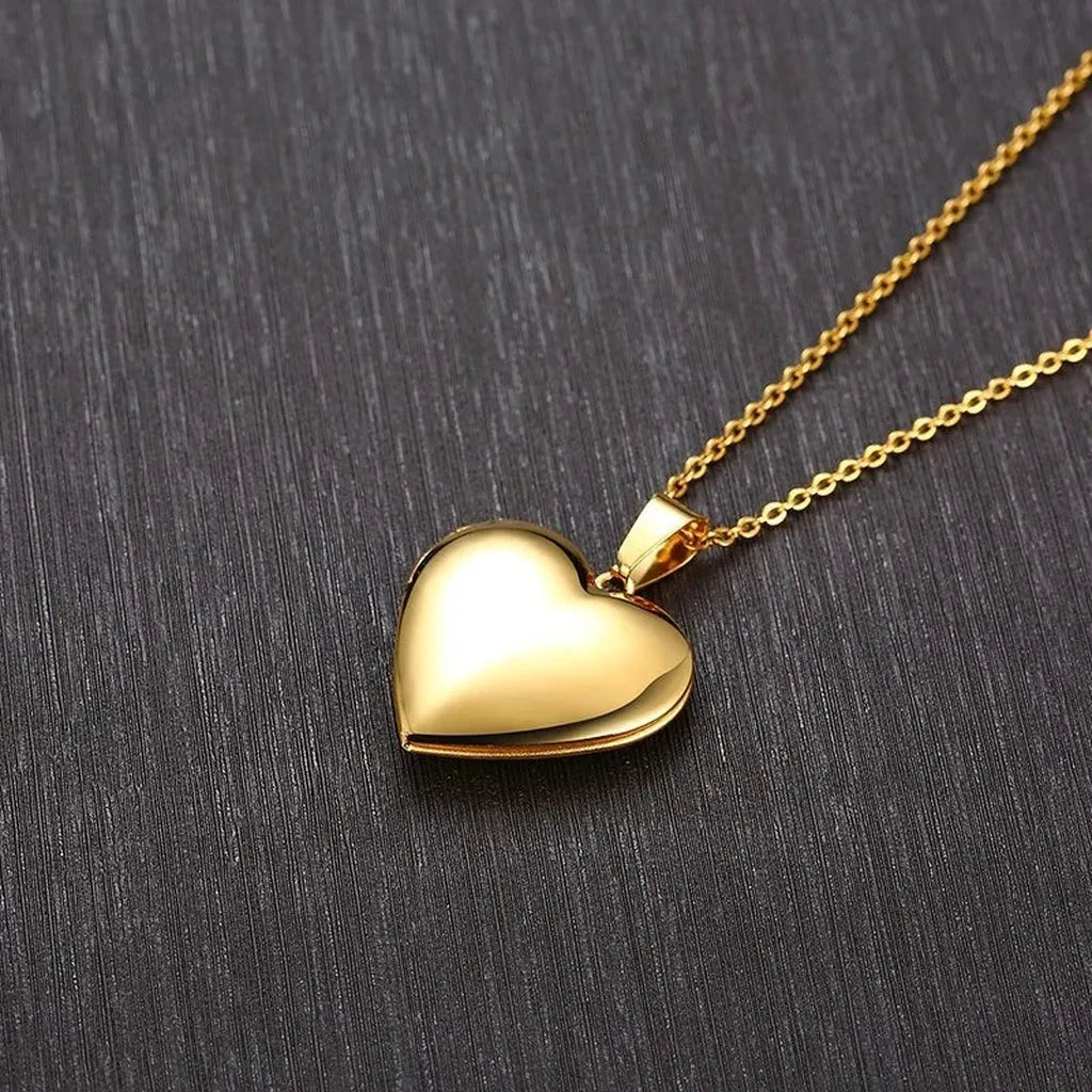 Plain Gold Heart