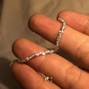 Delicate Shiny 925 Sterling Silver Chain Bracelet-My Store-ReesJewels