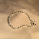 Delicate Shiny 925 Sterling Silver Chain Bracelet-My Store-ReesJewels