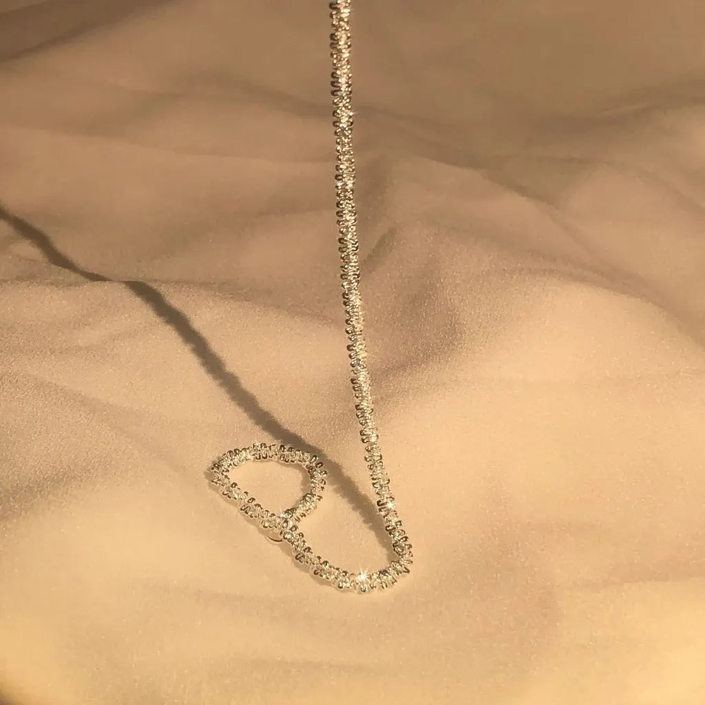 Delicate Shiny 925 Sterling Silver Chain Bracelet-My Store-ReesJewels
