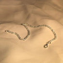 Delicate Shiny 925 Sterling Silver Chain Bracelet-My Store-ReesJewels