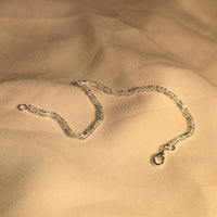Delicate Shiny 925 Sterling Silver Chain Bracelet-My Store-ReesJewels