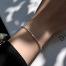 Delicate Shiny 925 Sterling Silver Chain Bracelet-My Store-ReesJewels