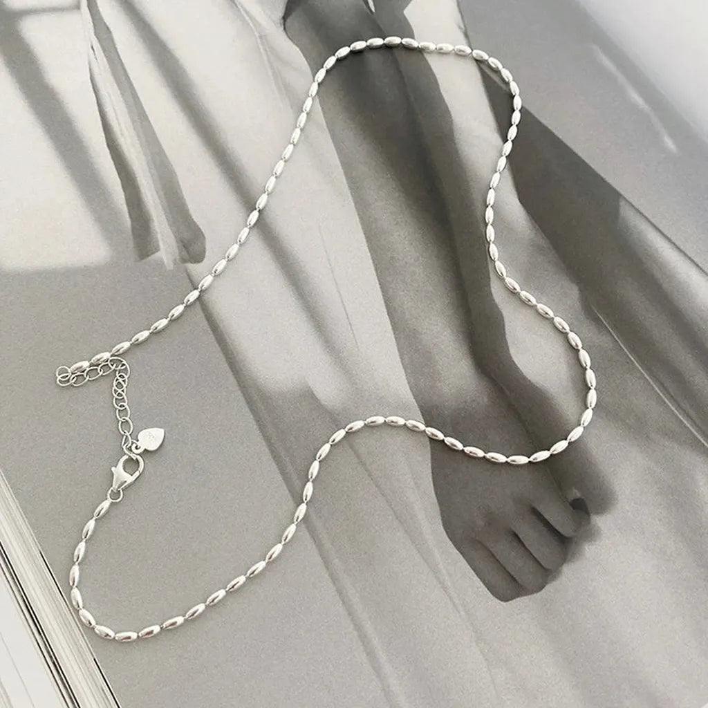 Delicate Shiny Collarbone Beads Choker-My Store-ReesJewels
