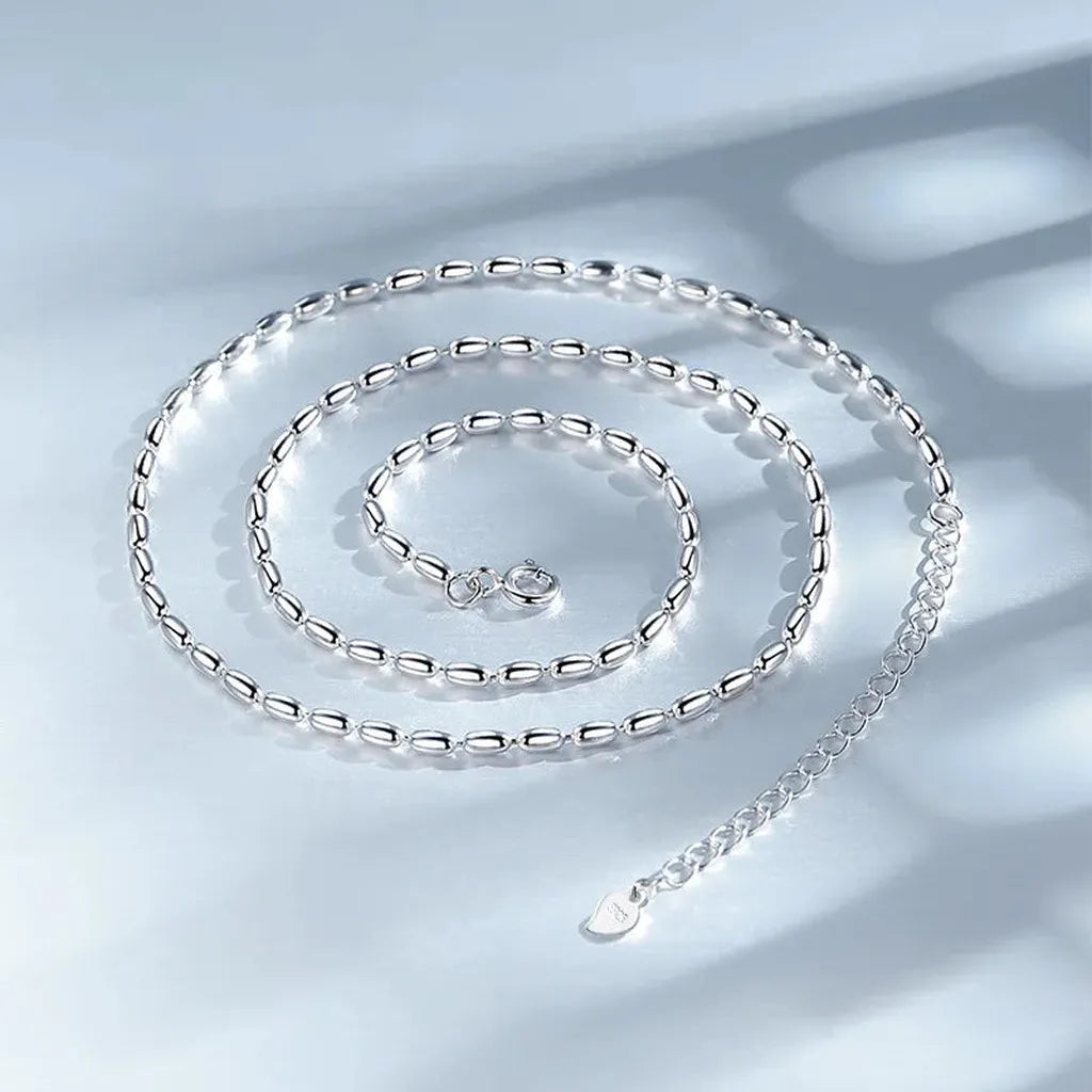 Delicate Shiny Collarbone Beads Choker-My Store-ReesJewels