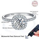 Elegant Moissanite Diamond Cushion Cut Ring-Rees Jewels-ReesJewels