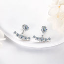Elegant Moissanite Diamond Stud Earrings-Rees Jewels-ReesJewels