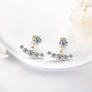 Elegant Moissanite Diamond Stud Earrings-Rees Jewels-ReesJewels