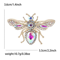 Elegant Partywear Rhinestone Fly Brooche-Rees Jewels-ReesJewels
