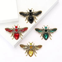 Elegant Partywear Rhinestone Fly Brooche-Rees Jewels-ReesJewels