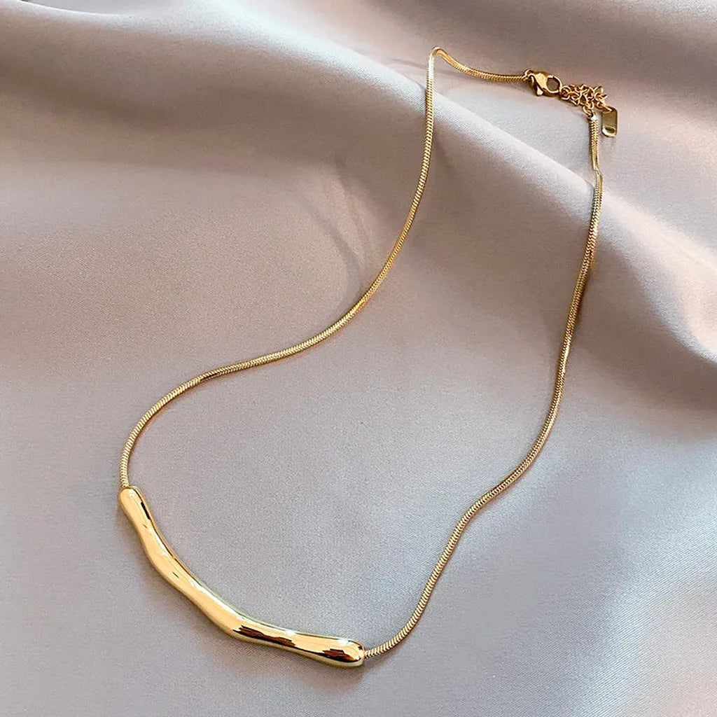 Elegant Simple Collarbone Chain Necklace