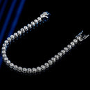 Exquisite Round Moissanite Diamond Tennis Bracelet-Rees Jewels-ReesJewels