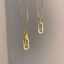 Fashionable Geometric Shape Pendant Chain-My Store-ReesJewels