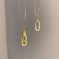Fashionable Geometric Shape Pendant Chain-My Store-ReesJewels