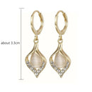 Glamorous Angel Eye Hoop Earrings-ReesJewels-ReesJewels