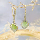 Glamorous Angel Eye Hoop Earrings-ReesJewels-ReesJewels
