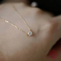 Gold Plated Single Sparkling Zirconia Chain-My Store-ReesJewels