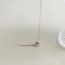 Gold Plated Single Sparkling Zirconia Chain-My Store-ReesJewels