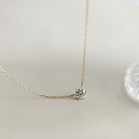 Gold Plated Single Sparkling Zirconia Chain-My Store-ReesJewels