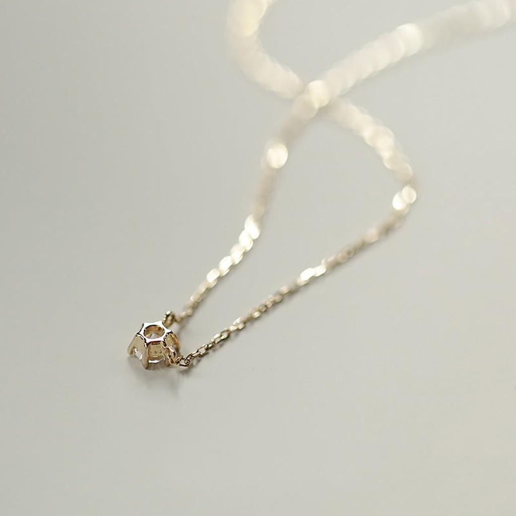 Gold Plated Single Sparkling Zirconia Chain-My Store-ReesJewels