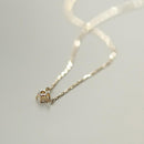 Gold Plated Single Sparkling Zirconia Chain-My Store-ReesJewels