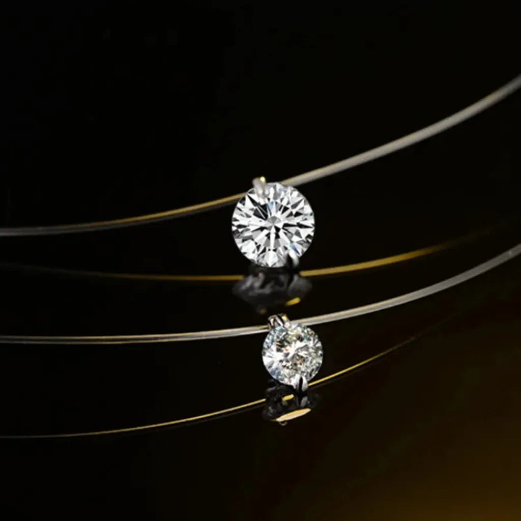 Invisible Chain with Shining Single Zirconia