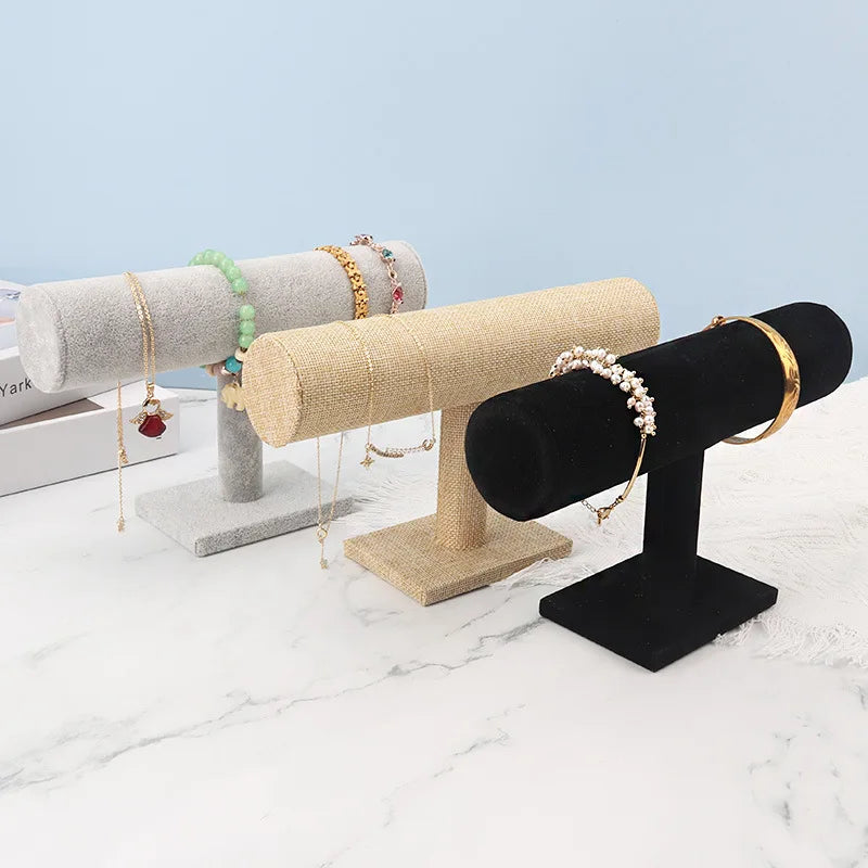 Jewelry And Watches Display T-bar Stand Rack Holder-Rees Jewels-ReesJewels