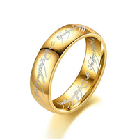 Laser Engraved Exquisite Ring for Men-Rees Jewels-ReesJewels