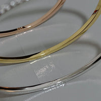 Luxe 925 Sterling Silver Zircon Bangle Bracelet-Rees Jewels-ReesJewels